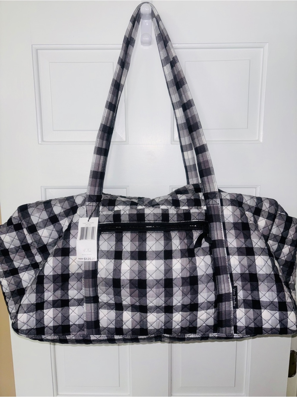 Vera Bradley Large Travel Duffel Kingbird Plaid